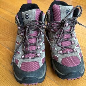 Merrell Moab 2 mid waterproof 7.5 boulder/blush